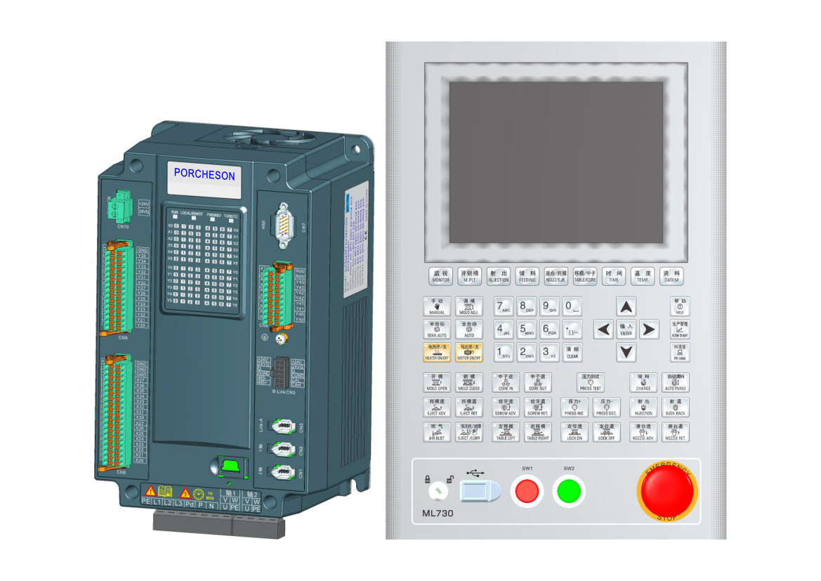 GM series vertical machine control system